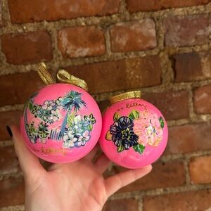Lilly Pulitzer Christmas Ornaments